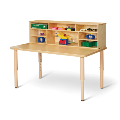 Jonti-Craft 48" W x 30" D Store-More Elementary School Table