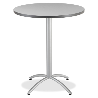 Iceberg CafeWorks 36" Round Bistro Table - Graphite Granite