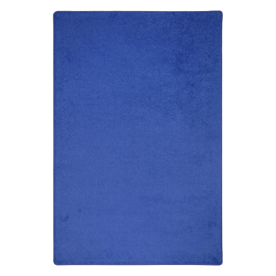 Joy Carpets Endurance Solid Color Classroom Rug, Royal Blue