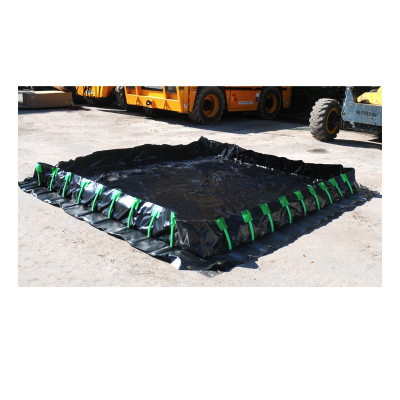 Ultratech Ultra-Containment 8310 Stake Wall 10 ft. x 10 ft. XR-5 Spill Containment Berm