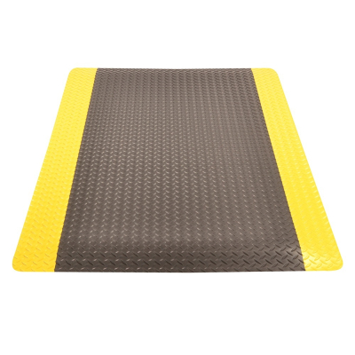 NoTrax 976 Dura Trax Ultra 3' x 5' Laminate Back Rubber Anti-Fatigue Floor Mat