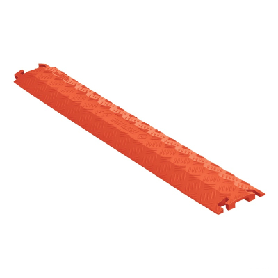 Checkers 1-Channel Fastlane Drop Over Cable Protector (Shown in Orange)