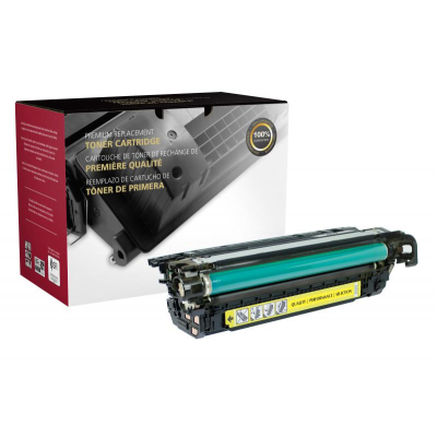 Clover Remanufactured Yellow Toner Cartridge for HP CF322A (HP 653A)