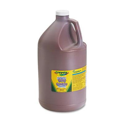 Crayola 1-Gallon Washable Paint Bottle, Brown