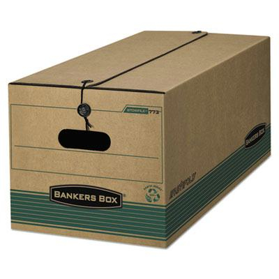 Bankers Box 12" x 24" x 10" Letter Stor/File Extra Strength Storage Boxes, 12/Carton