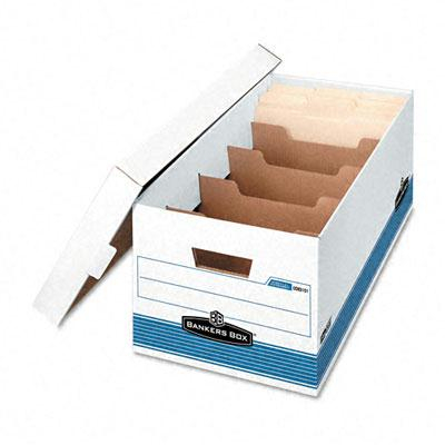 Bankers Box 12" x 24" x 10" Letter Stor/File Extra Storage Boxes, 12/Carton
