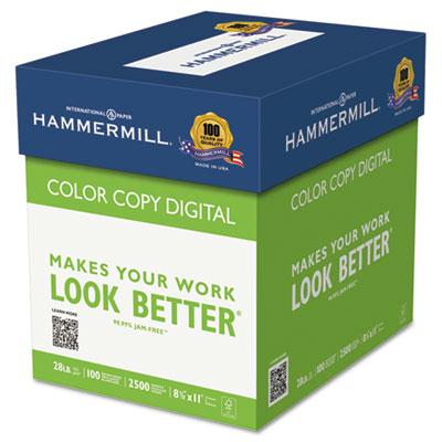 Hammermill 8-1/2" X 11", 28lb, 2500-Sheets, Color Copy Digital Paper