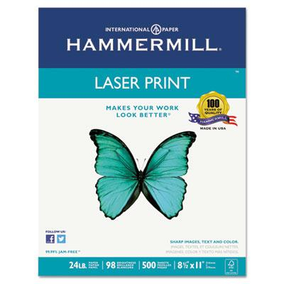 Hammermill 8-1/2" X 11", 24lb, 500-Sheets, Laser Paper