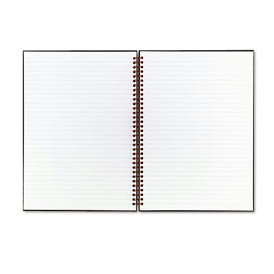 Black N' Red 8-1/2" X 11" 70-Sheet Legal Rule Wirebound Notebook, Black Cover