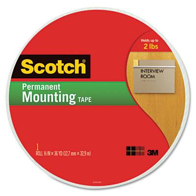 Scotch 3/4" x 114 ft. Permanent Foam Mounting Tape