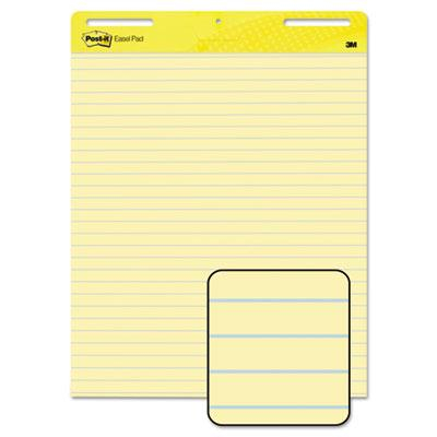 Post-It Self-Stick 25" X 30", 30 Sheet, 2-Pack, Ruled Easel Pads