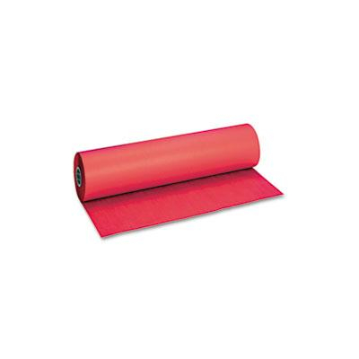 Pacon 36" x 1000 Ft., 40lb, Cherry Red Decorol Flame Retardant Art Roll