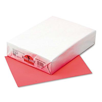 Pacon 8-1/2" X 11", 24lb, 500-Sheets, Coral Red Multipurpose Colored Paper