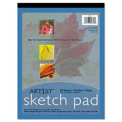 Pacon Art1st 9" x 12", 60lb, 50-Sheet, Heavyweight Drawing Paper Pad