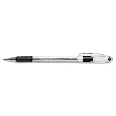 Pentel R.S.V.P. 0.7 mm Fine Stick Ballpoint Pens, Black, 12-Pack