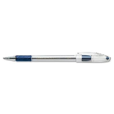 Pentel R.S.V.P. 1 mm Medium Stick Ballpoint Pens, Blue, 12-Pack