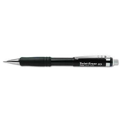 Pentel Twist-Erase III #2 0.5 mm Black Mechanical Pencil