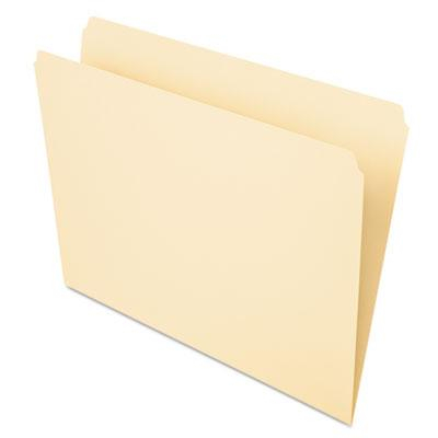 Pendaflex Essentials Straight Cut Letter File Folder, Manila, 100/Box