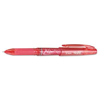 Pilot FriXion 0.5 mm Extra Fine Stick Erasable Precision Point Gel Pen, Red