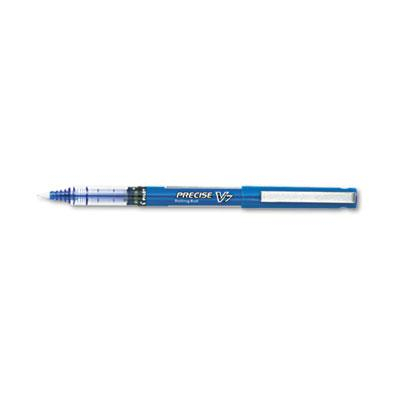 Pilot Precise V7 0.7 mm Fine Stick Roller Ball Pens, Blue, 12-Pack