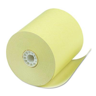 PM Company 3-1/8" X 230 Ft., 50-Pack, Canary, Single-Ply POS/Calculator Rolls