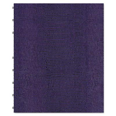 Rediform Blueline MiracleBind 7-1/4" X 9-1/4" 75-Sheet College Rule Notebook, Purple Cover