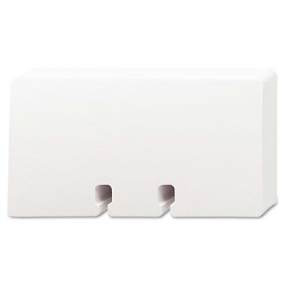 Rolodex 4" x 2-1/4" Unruled Business Refill Card, White, 100-Cards