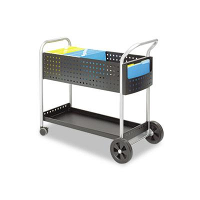 Safco Scoot 39.5" D Mail Cart
