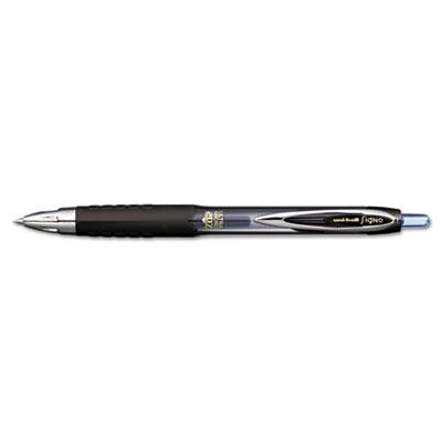 Uni-ball 207 Signo 0.38 mm Ultra Micro Retractable Ballpoint Pens, Blue, 12-Pack