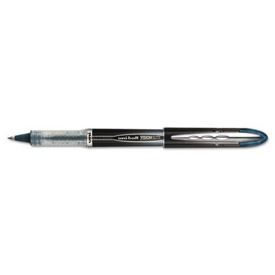 Uni-ball Vision Elite 0.5 mm Super Fine Stick Roller Ball Pen, Blue/Black