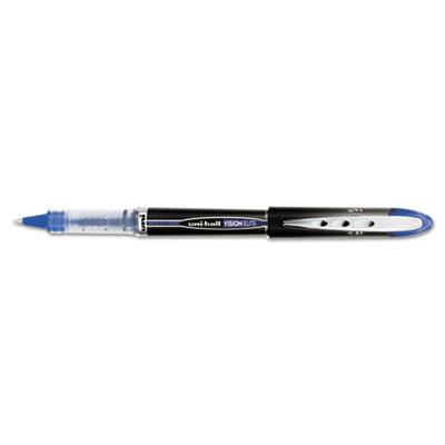 Uni-ball Vision Elite 0.5 mm Super Fine Stick Roller Ball Pen, Blue