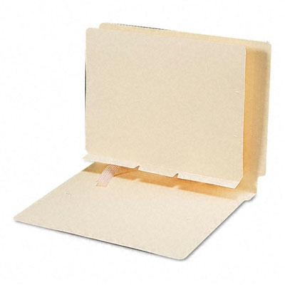 Smead Letter Self-Adhesive Folder Dividers, Manila, 100/Box