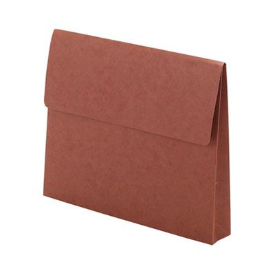 Smead Letter 2" Expanding Wallet with Velcro Closure, Redrope