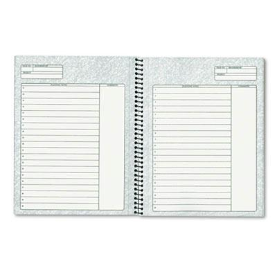 TOPS 6-3/4" X 8-1/2" 70-Sheet Project Planner, Black Cover
