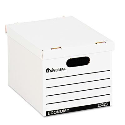 Universal 12" x 15" x 9-7/8" Basic-Duty Record Storage Boxes, 10/Carton