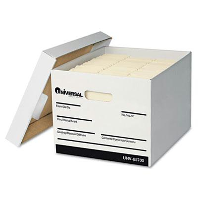 Universal 15" x 15" x 10" Letter & Legal Storage Boxes, 12/Carton