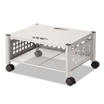 Vertiflex One-Shelf Underdesk Machine Cart, Matte Gray