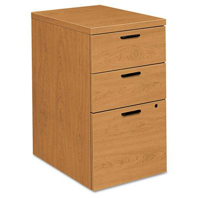 HON 105102CC 3-Drawer Box/Box/File Mobile Pedestal, Harvest