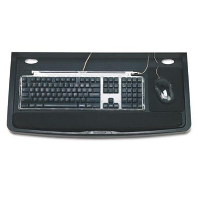Kensington 24-1/2" Track Comfort Keyboard Drawer with SmartFit, Black