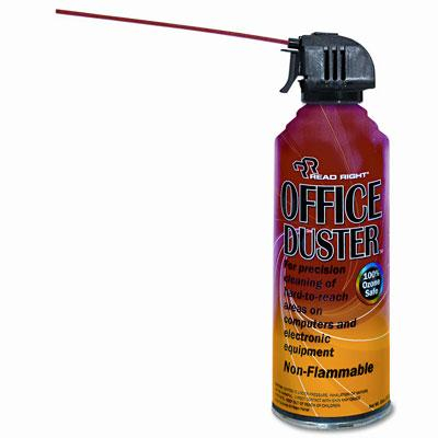 Read Right 10oz Nonflammable OfficeDuster Gas Duster Can