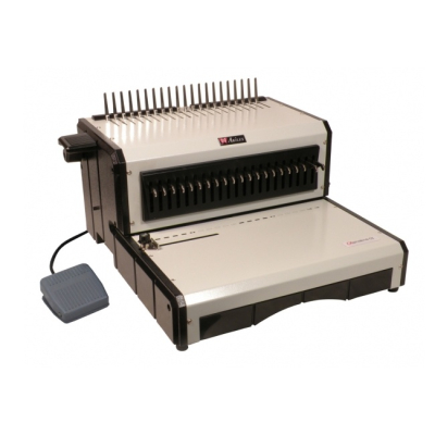 Akiles AlphaBind-CE Electric Comb Punch & Manual Binding Machine