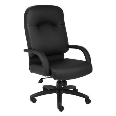 Boss B7401 CaressoftPlus High-Back Executive Office Chair 
