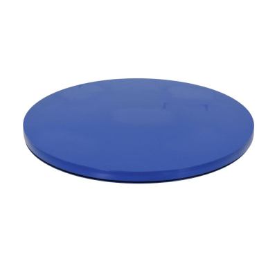 Vestil Steel 24" to 72" Round Smooth Top Plate for Pallet Carousel, 2000 to 6000 lb Capacity