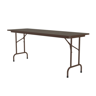 Correll 72" W x 24" D x 29" H High-Pressure Top Plywood Folding Table