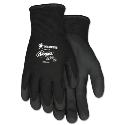 Memphis Ninja Ice Gloves, Black, Large