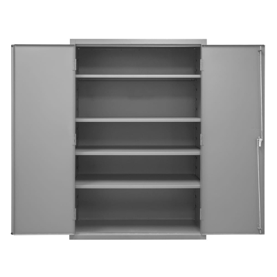 Durham Steel 24" x 48" x 84" 4-Shelf 16 Gauge Storage Cabinet (example of use)