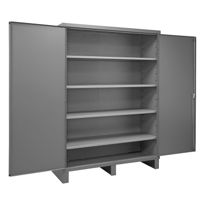 Durham Steel 24" x 60" x 84" 4-Shelf 16 Gauge Storage Cabinet 