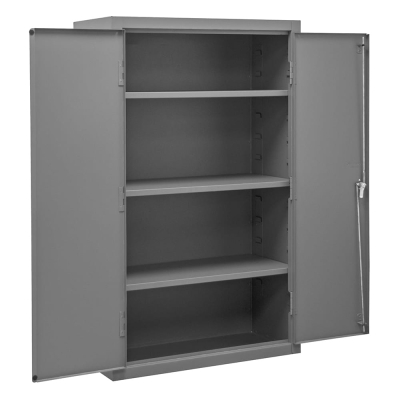Durham Steel 18" x 36" x 60" 3-Shelf 16 Gauge Storage Cabinet 