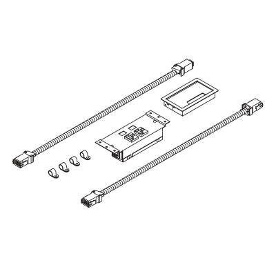 Mayline Table Power Options (Surface Mount Table Kit)