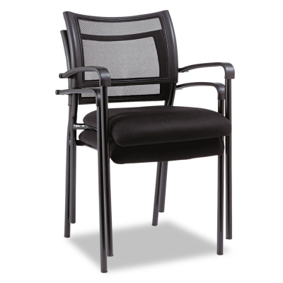 Alera Eikon Mesh Stacking Guest Chair, 2-Pack